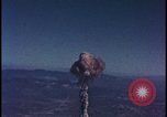 Image of nuclear weapons test aerial view Nevada United States USA , 1958, second 55 stock footage video 65675078687