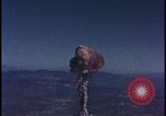 Image of nuclear weapons test aerial view Nevada United States USA , 1958, second 60 stock footage video 65675078687