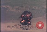 Image of aerial view Cold War nuclear test Nevada United States USA , 1958, second 22 stock footage video 65675078690