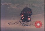 Image of aerial view Cold War nuclear test Nevada United States USA , 1958, second 23 stock footage video 65675078690