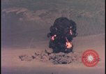 Image of aerial view Cold War nuclear test Nevada United States USA , 1958, second 24 stock footage video 65675078690