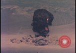 Image of aerial view Cold War nuclear test Nevada United States USA , 1958, second 27 stock footage video 65675078690