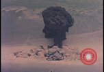 Image of aerial view Cold War nuclear test Nevada United States USA , 1958, second 30 stock footage video 65675078690