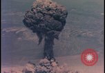 Image of aerial view Cold War nuclear test Nevada United States USA , 1958, second 45 stock footage video 65675078690