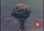 Image of aerial view Cold War nuclear test Nevada United States USA , 1958, second 48 stock footage video 65675078690