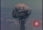 Image of aerial view Cold War nuclear test Nevada United States USA , 1958, second 51 stock footage video 65675078690