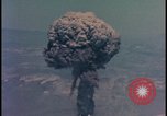 Image of aerial view Cold War nuclear test Nevada United States USA , 1958, second 52 stock footage video 65675078690