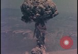 Image of aerial view Cold War nuclear test Nevada United States USA , 1958, second 58 stock footage video 65675078690
