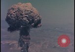 Image of aerial view Cold War nuclear test Nevada United States USA , 1958, second 61 stock footage video 65675078690