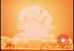 Image of Nevada atom bomb test engulfs tower Nevada United States USA , 1958, second 8 stock footage video 65675078691