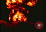 Image of Nevada atom bomb test engulfs tower Nevada United States USA , 1958, second 14 stock footage video 65675078691