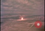Image of aerial view distant atom bomb explosion Nevada United States USA , 1958, second 8 stock footage video 65675078692
