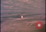 Image of aerial view distant atom bomb explosion Nevada United States USA , 1958, second 11 stock footage video 65675078692