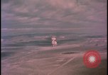 Image of aerial view distant atom bomb explosion Nevada United States USA , 1958, second 20 stock footage video 65675078692