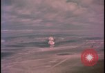 Image of aerial view distant atom bomb explosion Nevada United States USA , 1958, second 26 stock footage video 65675078692