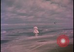 Image of aerial view distant atom bomb explosion Nevada United States USA , 1958, second 36 stock footage video 65675078692