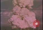 Image of two atomic bomb mushroom clouds Nevada United States USA , 1958, second 60 stock footage video 65675078693