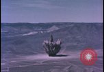 Image of aerial view underground atom bomb test Nevada United States USA , 1958, second 16 stock footage video 65675078694