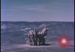 Image of aerial view underground atom bomb test Nevada United States USA , 1958, second 30 stock footage video 65675078694