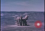 Image of aerial view underground atom bomb test Nevada United States USA , 1958, second 31 stock footage video 65675078694