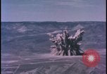 Image of aerial view underground atom bomb test Nevada United States USA , 1958, second 35 stock footage video 65675078694