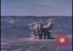 Image of aerial view underground atom bomb test Nevada United States USA , 1958, second 36 stock footage video 65675078694