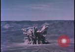 Image of aerial view underground atom bomb test Nevada United States USA , 1958, second 40 stock footage video 65675078694