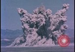 Image of underground atom bomb testing dust cloud Nevada United States USA , 1958, second 7 stock footage video 65675078695