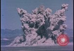 Image of underground atom bomb testing dust cloud Nevada United States USA , 1958, second 9 stock footage video 65675078695
