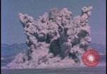 Image of underground atom bomb testing dust cloud Nevada United States USA , 1958, second 15 stock footage video 65675078695