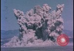 Image of underground atom bomb testing dust cloud Nevada United States USA , 1958, second 18 stock footage video 65675078695