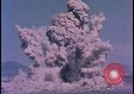 Image of underground atom bomb testing dust cloud Nevada United States USA , 1958, second 36 stock footage video 65675078695