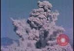 Image of underground atom bomb testing dust cloud Nevada United States USA , 1958, second 43 stock footage video 65675078695