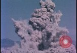 Image of underground atom bomb testing dust cloud Nevada United States USA , 1958, second 45 stock footage video 65675078695