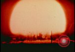Image of atom bomb fireball structure formation Bikini Atoll Marshall Islands, 1958, second 12 stock footage video 65675078696