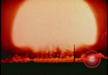 Image of atom bomb fireball structure formation Bikini Atoll Marshall Islands, 1958, second 14 stock footage video 65675078696