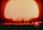 Image of atom bomb fireball structure formation Bikini Atoll Marshall Islands, 1958, second 15 stock footage video 65675078696