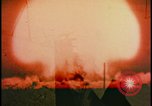 Image of atom bomb fireball structure formation Bikini Atoll Marshall Islands, 1958, second 19 stock footage video 65675078696