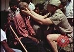 Image of fallout victims examined Bikini Atoll Marshall Islands, 1954, second 12 stock footage video 65675078698