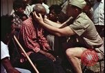 Image of fallout victims examined Bikini Atoll Marshall Islands, 1954, second 13 stock footage video 65675078698