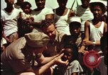 Image of fallout victims examined Bikini Atoll Marshall Islands, 1954, second 16 stock footage video 65675078698