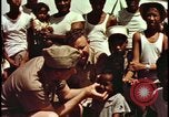 Image of fallout victims examined Bikini Atoll Marshall Islands, 1954, second 17 stock footage video 65675078698