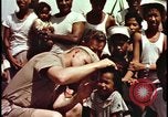 Image of fallout victims examined Bikini Atoll Marshall Islands, 1954, second 21 stock footage video 65675078698