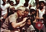 Image of fallout victims examined Bikini Atoll Marshall Islands, 1954, second 23 stock footage video 65675078698