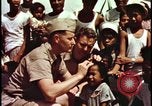 Image of fallout victims examined Bikini Atoll Marshall Islands, 1954, second 24 stock footage video 65675078698