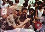 Image of fallout victims examined Bikini Atoll Marshall Islands, 1954, second 25 stock footage video 65675078698