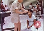 Image of fallout victims examined Bikini Atoll Marshall Islands, 1954, second 36 stock footage video 65675078698