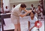 Image of fallout victims examined Bikini Atoll Marshall Islands, 1954, second 37 stock footage video 65675078698