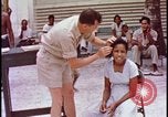 Image of fallout victims examined Bikini Atoll Marshall Islands, 1954, second 39 stock footage video 65675078698