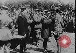 Image of King George V awards field ribbons WWI France, 1916, second 3 stock footage video 65675078700